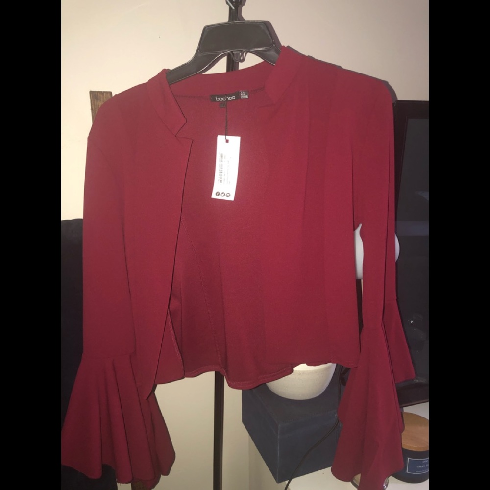 Boohoo Long Sleeve Light Jacket